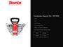 Imagen de JUEGO LLAVES COMBINADAS RONIX 8 PIEZAS SOPORTE PLASTICO